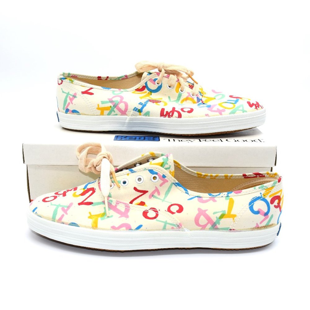 Vintage Keds Women's Champion Oxford Print 9